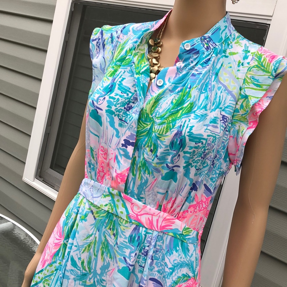 Authentic Lilly Pulitzer maxi dress - Picture 5 of 6